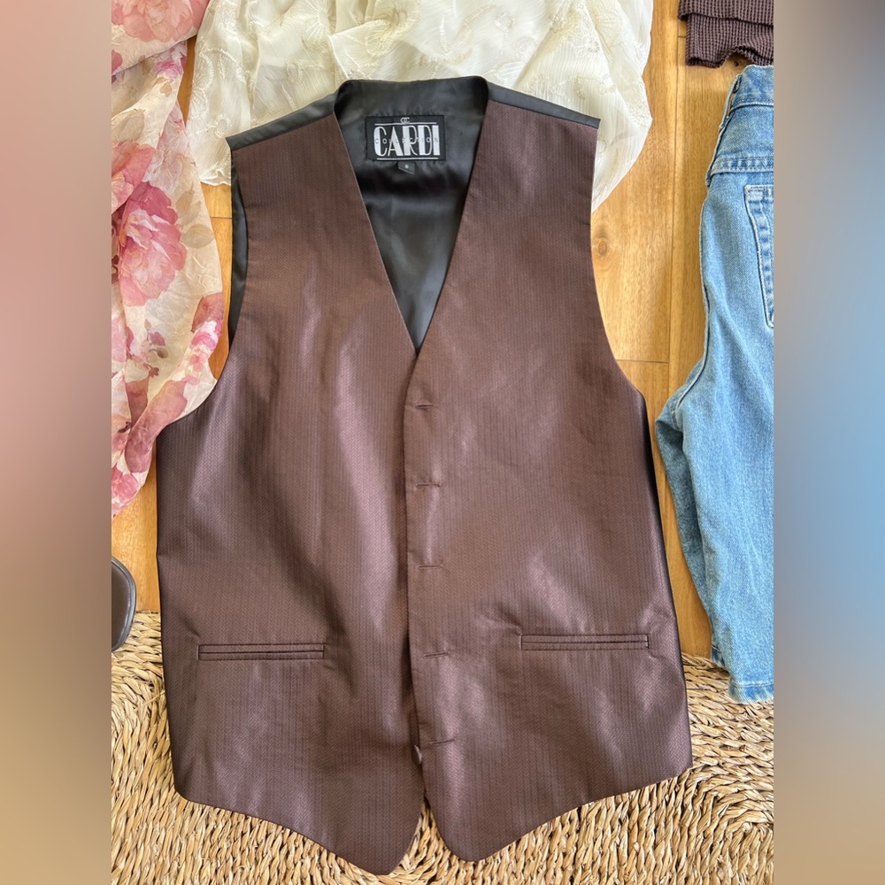 Brown vest